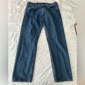 Levi’s 505 Relaxed Fit Men's Blue Jeans Size 38x32